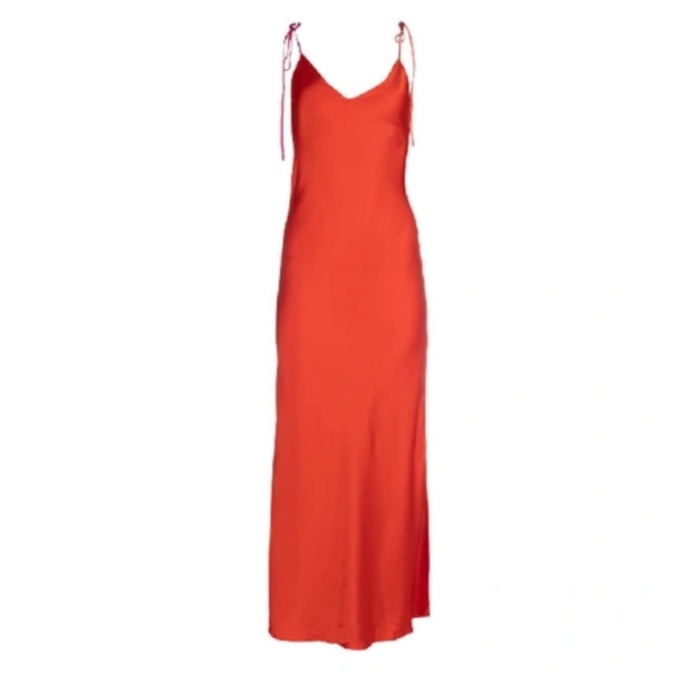 Dannijo tie strap long dress
